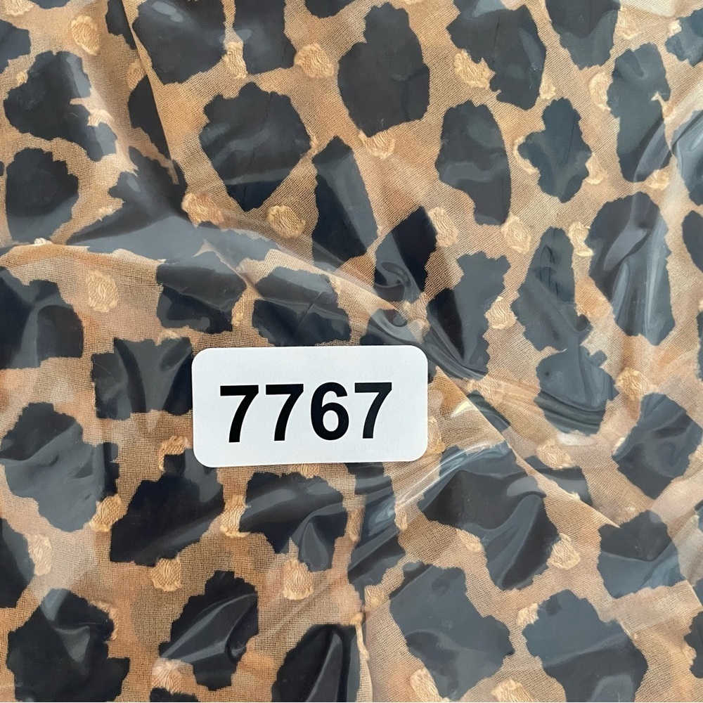 Free People black and gold animal leopard cheetah print dress 37767 - Picture 11 of 12